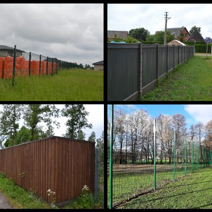 Installed fences